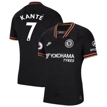 ナイキ NIKE オーセンティック マッチ ジャージ 黒 ブラック N'GOLO KANTé 【 BLACK NIKE CHELSEA 2019 20 THIRD AUTHENTIC VAPOR MATCH PLAYER JERSEY 】 スポーツ アウトドア サッカー フットサル メンズ レプリ