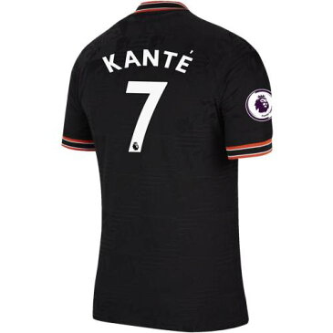 ナイキ NIKE オーセンティック マッチ ジャージ 黒 ブラック N'GOLO KANTé 【 BLACK NIKE CHELSEA 2019 20 THIRD AUTHENTIC VAPOR MATCH PLAYER JERSEY 】 スポーツ アウトドア サッカー フットサル メンズ レプリ