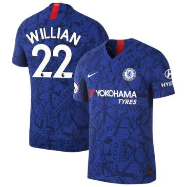 ナイキ NIKE マッチ オーセンティック ジャージ 青 ブルー 【 BLUE NIKE WILLIAN BORGES DA SILVA CHELSEA 2019 HOME VAPOR MATCH AUTHENTIC JERSEY 】 スポーツ アウトドア サッカー フットサル メンズ レプリカ