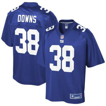 NFL PRO LINE プロ ジャイアンツ 子供用 ジャージ 【 NFL PRO LINE DEVANTE DOWNS NEW YORK GIANTS YOUTH PLAYER JERSEY ROYAL 】 スポーツ アウトドア アメリカンフットボール