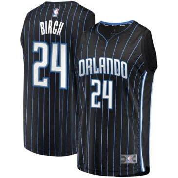 FANATICS BRANDED オーランド マジック ファスト ジャージ 黒 ブラック アイコン 【 BLACK FANATICS BRANDED KHEM BIRCH ORLANDO MAGIC 2019 FAST BREAK REPLICA PLAYER JERSEY ICON EDITION 】 スポーツ アウトドア バスケ