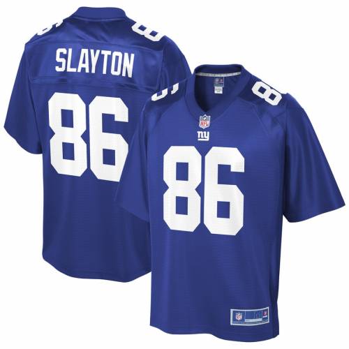 NFL PRO LINE プロ ジャイアンツ チーム ジャージ 【 NFL TEAM PRO LINE DARIUS SLAYTON NEW YORK GIANTS PLAYER JERSEY ROYAL 】 スポーツ アウトドア アメリカンフットボール