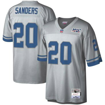 ミッチェル&ネス MITCHELL & NESS デトロイト ライオンズ レガシー ジャージ プラチナム スポーツ アウトドア アメリカンフットボール メンズ 【 Barry Sanders Detroit Lions Mitchell And Ness Nfl 100