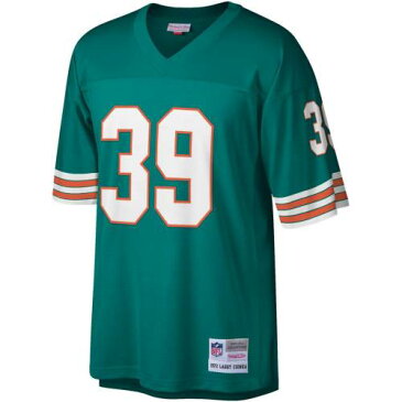 ミッチェル&ネス MITCHELL & NESS マイアミ ドルフィンズ レガシー ジャージ アクア スポーツ アウトドア アメリカンフットボール メンズ 【 Larry Csonka Miami Dolphins Mitchell And Ness Legacy Replic