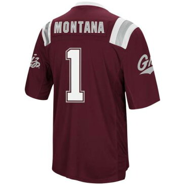 COLOSSEUM モンタナ グリズリーズ ジャージ スポーツ アウトドア アメリカンフットボール メンズ 【 Montana Grizzlies Foos-ball Football Jersey - Maroon 】 Maroon