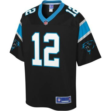 NFL PRO LINE カロライナ パンサーズ 子供用 チーム ジャージ 黒 ブラック スポーツ アウトドア アメリカンフットボール ジュニア キッズ 【 Dj Moore Carolina Panthers Youth Team Color Player Jersey - Bla