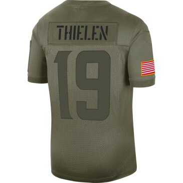 ナイキ NIKE ミネソタ バイキングス ジャージ オリーブ スポーツ アウトドア アメリカンフットボール メンズ 【 Adam Thielen Minnesota Vikings 2019 Salute To Service Limited Jersey - Olive 】 Olive