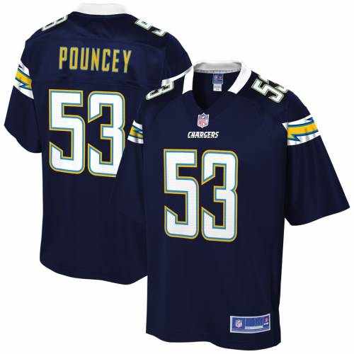 NFL PRO LINE チャージャーズ ジャージ 紺 ネイビー スポーツ アウトドア アメリカンフットボール メンズ 【 Mike Pouncey Los Angeles Chargers Player Jersey - Navy 】 Navy