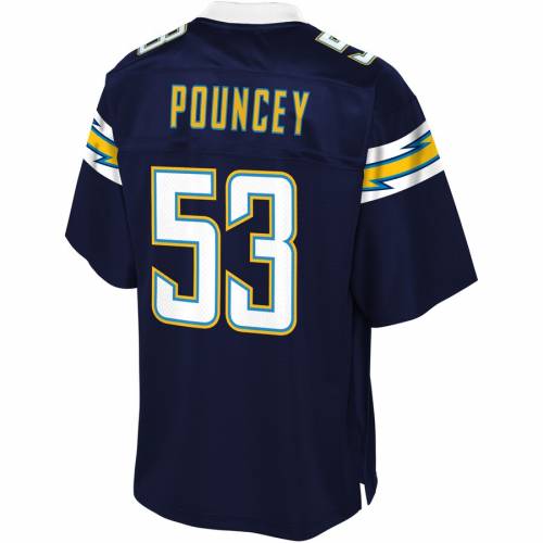 NFL PRO LINE チャージャーズ ジャージ 紺 ネイビー スポーツ アウトドア アメリカンフットボール メンズ 【 Mike Pouncey Los Angeles Chargers Player Jersey - Navy 】 Navy