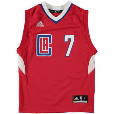 アディダス ADIDAS クリッパーズ 子供用 ジャージ 赤 レッド 【 RED ADIDAS SAM DEKKER LA CLIPPERS YOUTH REPLICA JERSEY 】 スポーツ アウトドア バスケットボール キッズ ジュニア