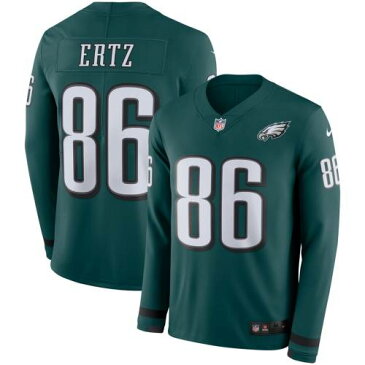 ナイキ NIKE フィラデルフィア イーグルス サーマ スリーブ ジャージー 緑 グリーン 長袖 【 SLEEVE GREEN NIKE ZACH ERTZ THERMA PLAYER JERSEY 】 メンズファッション トップス スウェット トレーナー