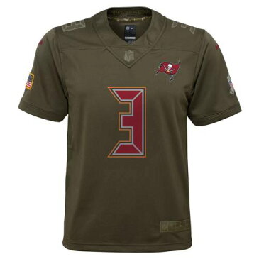 ナイキ NIKE バッカニアーズ 子供用 ゲーム ジャージ オリーブ 【 GAME OLIVE NIKE JAMEIS WINSTON TAMPA BAY BUCCANEERS YOUTH SALUTE TO SERVICE JERSEY 】 スポーツ アウトドア アメリカンフットボール