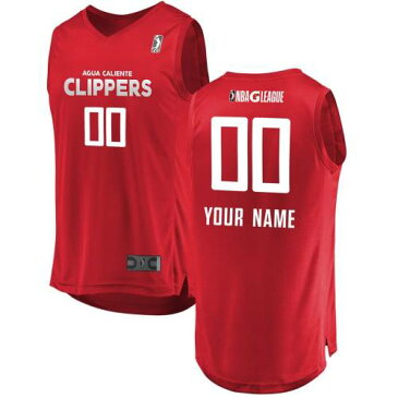 FANATICS BRANDED クリッパーズ 子供用 ジャージ 赤 レッド [CUSTOMIZED ITEM] 【 RED FANATICS BRANDED AC CLIPPERS YOUTH CUSTOM REPLICA JERSEY 】 スポーツ アウトドア バスケットボール キッズ ジュニア