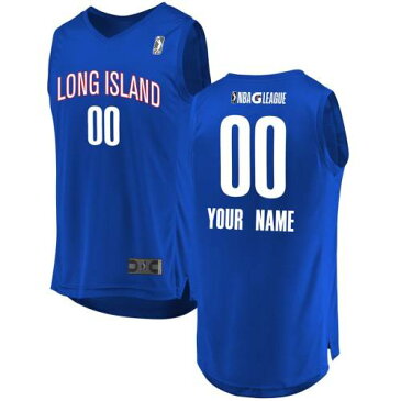 FANATICS BRANDED ネッツ 子供用 ジャージ 青 ブルー [CUSTOMIZED ITEM] 【 BLUE FANATICS BRANDED LONG ISLAND NETS YOUTH CUSTOM REPLICA JERSEY 】 スポーツ アウトドア バスケットボール キッズ ジュニア