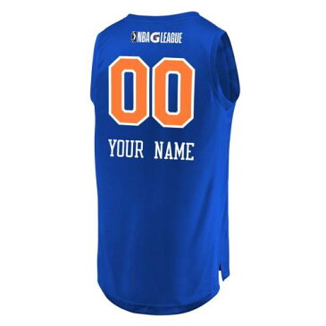 FANATICS BRANDED ニックス 子供用 ジャージ 青 ブルー [CUSTOMIZED ITEM] 【 BLUE FANATICS BRANDED WESTCHESTER KNICKS YOUTH CUSTOM REPLICA JERSEY 】 スポーツ アウトドア バスケットボール キッズ ジュニア