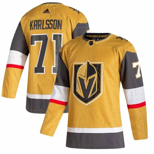 アディダス ADIDAS ベガス ナイツ オーセンティック ジャージー 金色 ゴールド 【 ADIDAS WILLIAM KARLSSON VEGAS GOLDEN KNIGHTS AUTHENTIC PLAYER JERSEY GOLD 】