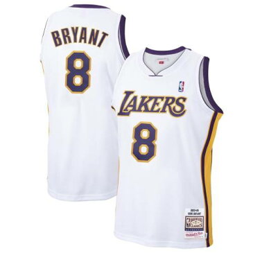 ミッチェルアンドネス MITCHELL & NESS コービー ブライアント レイカーズ オーセンティック ジャージー 白色 ホワイト & ロサンゼルス 【 LAKERS MITCHELL NESS KOBE BRYANT 199697 HARDWOOD CLASSICS AU