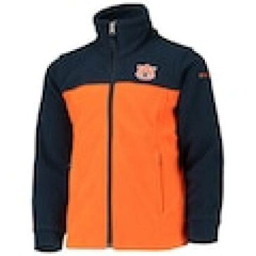 コロンビア COLUMBIA オーバーン タイガース 子供用 フリース フルジップ ジャケット 橙 オレンジ 紺色 ネイビー 【 ORANGE COLUMBIA YOUTH FLANKER II FLEECE FULLZIP JACKET NAVY 】 キッズ ベビー マタニテ