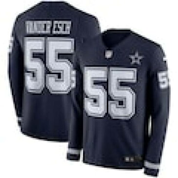 ナイキ NIKE ダラス カウボーイズ サーマ スリーブ ジャージー 紺色 ネイビー 長袖 【 SLEEVE NIKE LEIGHTON VANDER ESCH THERMA PLAYER JERSEY NAVY 】 メンズファッション トップス スウェット トレーナー