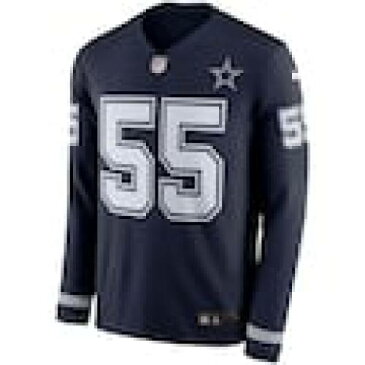 ナイキ NIKE ダラス カウボーイズ サーマ スリーブ ジャージー 紺色 ネイビー 長袖 【 SLEEVE NIKE LEIGHTON VANDER ESCH THERMA PLAYER JERSEY NAVY 】 メンズファッション トップス スウェット トレーナー