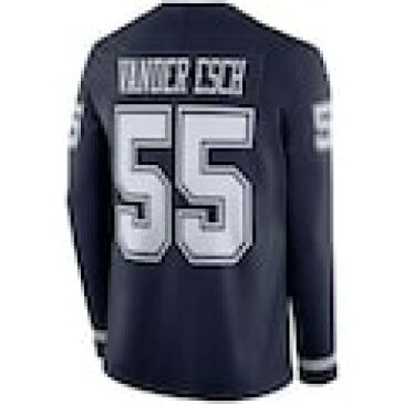 ナイキ NIKE ダラス カウボーイズ サーマ スリーブ ジャージー 紺色 ネイビー 長袖 【 SLEEVE NIKE LEIGHTON VANDER ESCH THERMA PLAYER JERSEY NAVY 】 メンズファッション トップス スウェット トレーナー