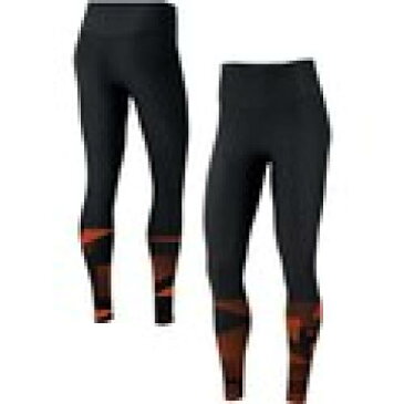 ナイキ クレムソン タイガース レディース パフォーマンス レギンス タイツ 黒色 ブラック WOMEN'S 【 NIKE GEOMETRIC PERFORMANCE LEGGINGS BLACK 】