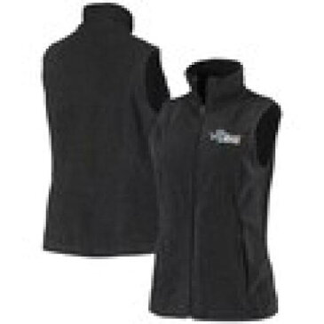 ダンブルック DUNBROOKE デトロイト ライオンズ レディース ヒューストン フリース フルジップ ベスト チャコール WOMEN'S 【 DUNBROOKE HOUSTON FLEECE FULLZIP VEST CHARCOAL 】