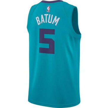 ナイキ ジョーダン JORDAN BRAND シャーロット ホーネッツ ジャージー アイコン スウィングマンジャージー 【 JORDAN BRAND NICOLAS BATUM TEAL ICON EDITION 】 スポーツ アウトドア バスケットボール