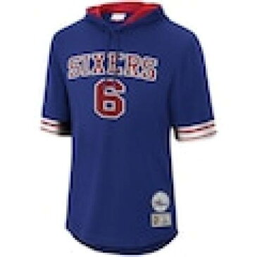 ミッチェル&ネス MITCHELL & NESS フィラデルフィア セブンティシクサーズ スリーブ フーディー パーカー & 半袖 – メンズ 【 76ERS SLEEVE MITCHELL NESS JULIUS ERVING MESH HARDWOOD CLASSICS NAME NUMBE