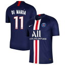 【★スーパーセール中★ 3/11深夜2時迄】ナイキ NIKE スタジアム ジャージ ?NGEL MAR?A 【 DI PARIS SAINTGERMAIN 2019 20 HOME REPLICA BREATHE STADIUM PLAYER JERSEY NAVY 】 スポーツ アウトドア サッカー フットサル メンズ レプリカユニフォーム 送料