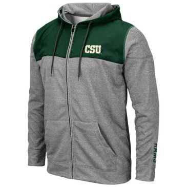 COLOSSEUM コロラド スケートボード ラムズ 灰色 グレー グレイ メンズファッション コート ジャケット メンズ 【 Colorado State Rams Nelson Full-zip Jacket - Heathered Gray 】 Heathered Gray