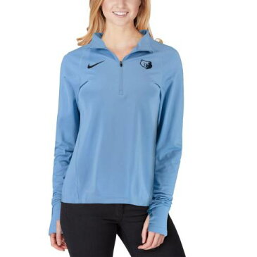 ナイキ NIKE メンフィス グリズリーズ レディース エレメント パフォーマンス ラグラン スリーブ 青 ブルー WOMEN'S 【 RAGLAN SLEEVE BLUE NIKE MEMPHIS GRIZZLIES ELEMENT PERFORMANCE HALFZIP PULLOVER JACKET LIGHT