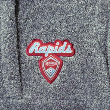 CONCEPTS SPORT コロラド レディース チャコール WOMEN'S 【 CONCEPTS SPORT COLORADO RAPIDS TRIFECTA FLUFFY HALFZIP PULLOVER JACKET CHARCOAL 】