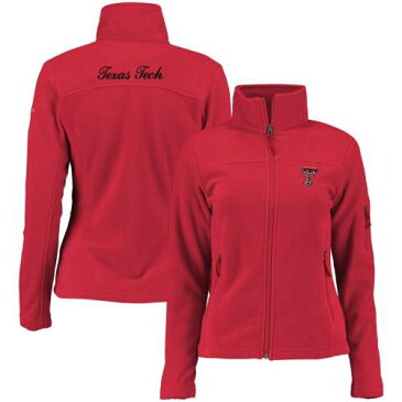 コロンビア COLUMBIA テキサス テック 赤 レッド レイダース レディース WOMEN'S & 【 RED COLUMBIA TEXAS TECH RAIDERS GIVE GO FULLZIP JACKET 】