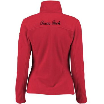 コロンビア COLUMBIA テキサス テック 赤 レッド レイダース レディース WOMEN'S & 【 RED COLUMBIA TEXAS TECH RAIDERS GIVE GO FULLZIP JACKET 】