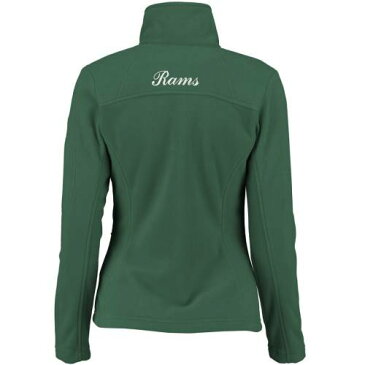 コロンビア COLUMBIA コロラド スケートボード ラムズ レディース フルジップ ジャケット 緑 グリーン コロラドステイト WOMEN'S & 【 STATE GREEN COLUMBIA GIVE GO FULLZIP JACKET 】