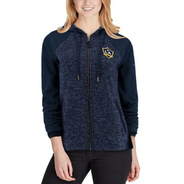 コロンビア COLUMBIA レディース 紺 ネイビー WOMEN'S 【 NAVY COLUMBIA LA GALAXY DARLING DAYS FULLZIP JACKET 】