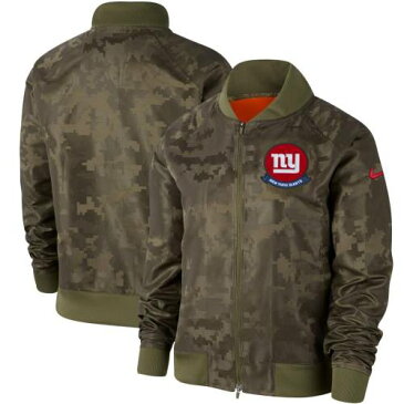 ナイキ NIKE ジャイアンツ レディース オリーブ 【 New York Giants Womens 2019 Salute To Service Full-zip Bomber Jacket - Olive 】 Olive