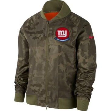 ナイキ NIKE ジャイアンツ レディース オリーブ 【 New York Giants Womens 2019 Salute To Service Full-zip Bomber Jacket - Olive 】 Olive