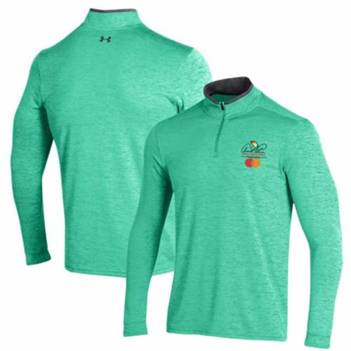 アンダーアーマー UNDER ARMOUR 緑 グリーン 2.0 【 GREEN UNDER ARMOUR ARNOLD PALMER INVITATIONAL PLAYOFF QUARTERZIP PULLOVER JACKET 】 メンズファッション コート ジャケット