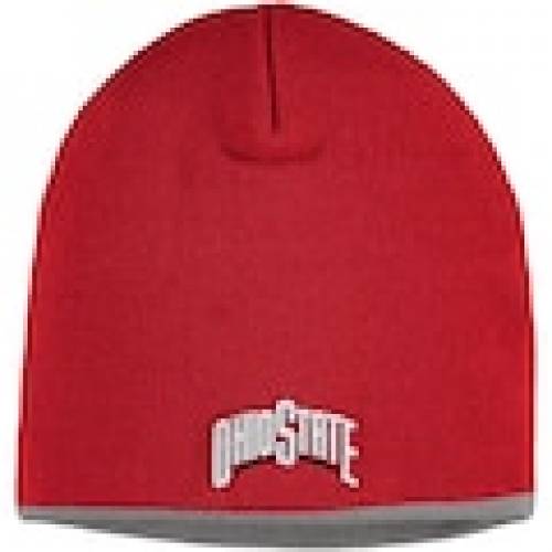 コロシアム COLOSSEUM オハイオ スケートボード バックアイズ キャンパス ニット ビーニー キャップ 帽子 オハイオステイト 【 STATE COLOSSEUM CAMPUS KNIT BEANIE SCARLET 】 バッグ キャップ 帽子