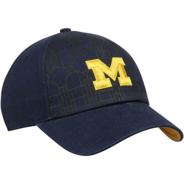 ナイキ NIKE ミシガン ベナッシ サンダル 紺 ネイビー バッグ キャップ 帽子 メンズキャップ メンズ 【 Michigan Wolverines Benassi Slide Adjustable Hat - Navy 】 Navy