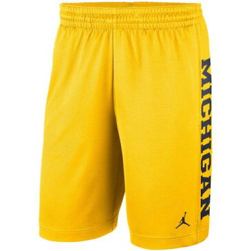 JORDAN BRAND ミシガン ライズ ショーツ ハーフパンツ メンズファッション ズボン パンツ メンズ 【 Michigan Wolverines Rise Od Shorts - Maize 】 Maize