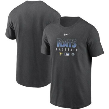 ナイキ NIKE レイズ オーセンティック コレクション チーム パフォーマンス Tシャツ 灰色 グレー グレイ 【 TEAM GRAY NIKE TAMPA BAY RAYS AUTHENTIC COLLECTION PERFORMANCE TSHIRT 】 メンズファッション ト