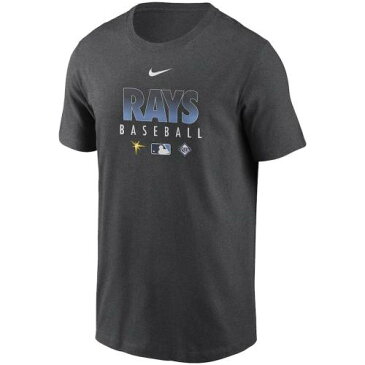 ナイキ NIKE レイズ オーセンティック コレクション チーム パフォーマンス Tシャツ 灰色 グレー グレイ 【 TEAM GRAY NIKE TAMPA BAY RAYS AUTHENTIC COLLECTION PERFORMANCE TSHIRT 】 メンズファッション ト