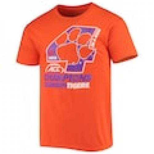 THE VICTORY ビクトリー クレムソン タイガース Tシャツ 橙 オレンジ 【 VICTORY ORANGE THE ACC CHAMPIONS LOCKER ROOM TSHIRT 】 メンズファッション トップス Tシャツ カットソー