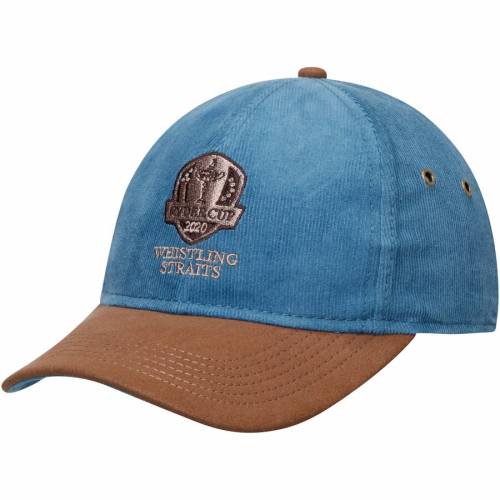 インペリアル IMPERIAL コーデュロイ 青色 ブルー 【 IMPERIAL 2020 RYDER CUP CORDUROY CRAFTED STRUCTURED ADJUSTABLE HAT BLUE 】 バッグ キャップ 帽子 メンズキャップ 帽子