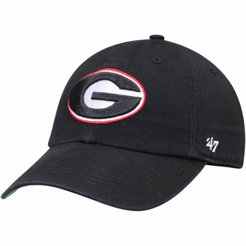 フォーティーセブン '47 ジョージア 立ブルドッグ フランチャイズ 黒色 ブラック '47 ブルドッグス 【 FRANCHISE FITTED HAT BLACK 】 バッグ キャップ 帽子 メンズキャップ 帽子