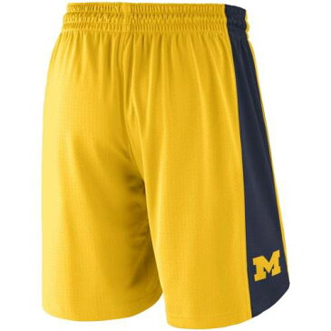 ナイキ NIKE ミシガン プラクティス パフォーマンス ショーツ ハーフパンツ メンズファッション ズボン パンツ メンズ 【 Michigan Wolverines Jordan Brand Practice Performance Shorts - Maize 】 Maize