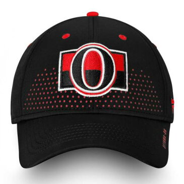 FANATICS BRANDED 黒 ブラック 【 BLACK FANATICS BRANDED OTTAWA SENATORS 2018 DRAFT FLEX HAT 】 バッグ キャップ 帽子 メンズキャップ 帽子